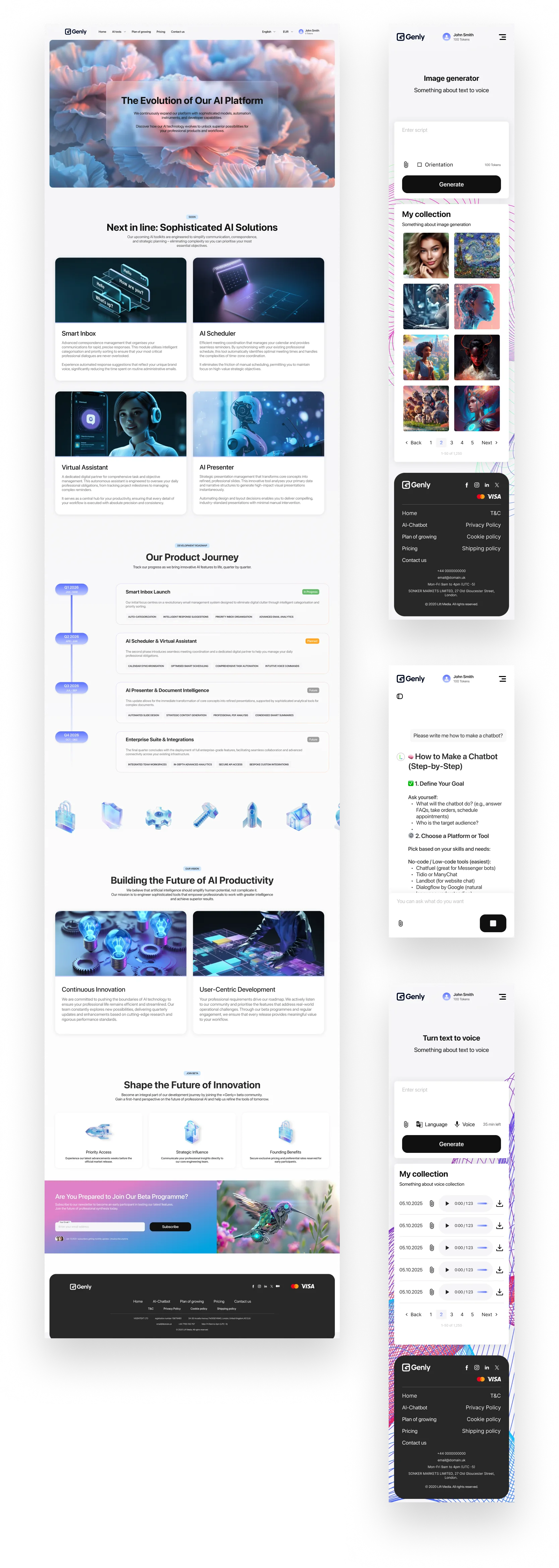 Genly — hero · Unlock the power of AI