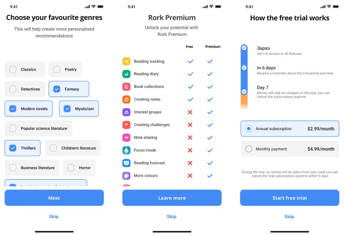 Rork — interest-based groups