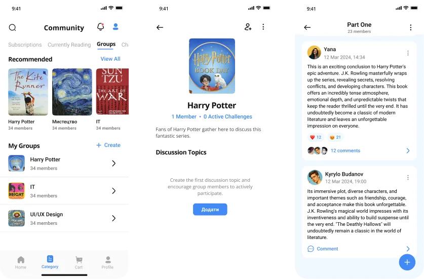 Rork — sharing notes prototype